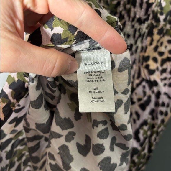 Veronica Beard Odette Coverup Shirt Dress Size Small - Picture 4 of 5